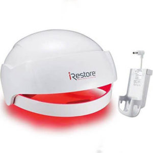 iRestore Laser Hair Growth System + Rechargeable Battery Pack