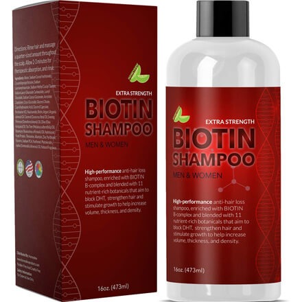 Extra Strength Biotin Shampoo by Maple Holistics