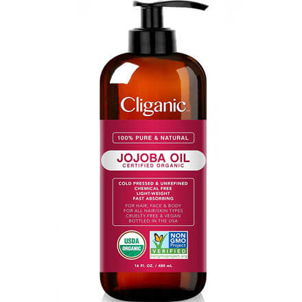 Organic Jojoba Oil by Cliganic