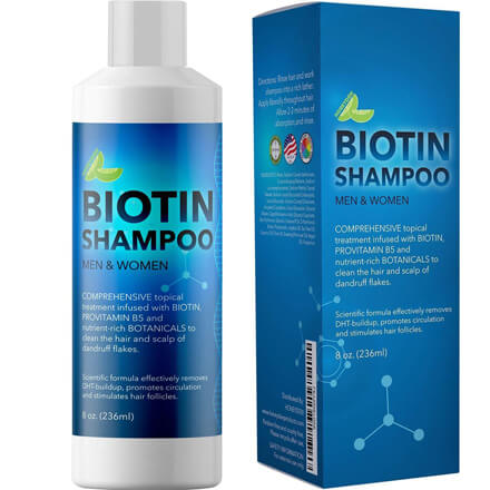 Biotin Shampoo for Hair Growth by Maple Holistics