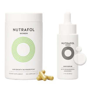 Nutrafol Women's Hair Growth Supplements and Hair Serum