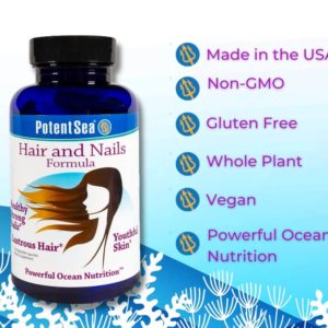 PotentSea Natural Hair, Nail, and Skin Supplement