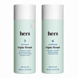 hers Triple Threat Shampoo and Conditioner Set for Women