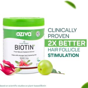 Biotin Powder for Hair Follicle Stimulation